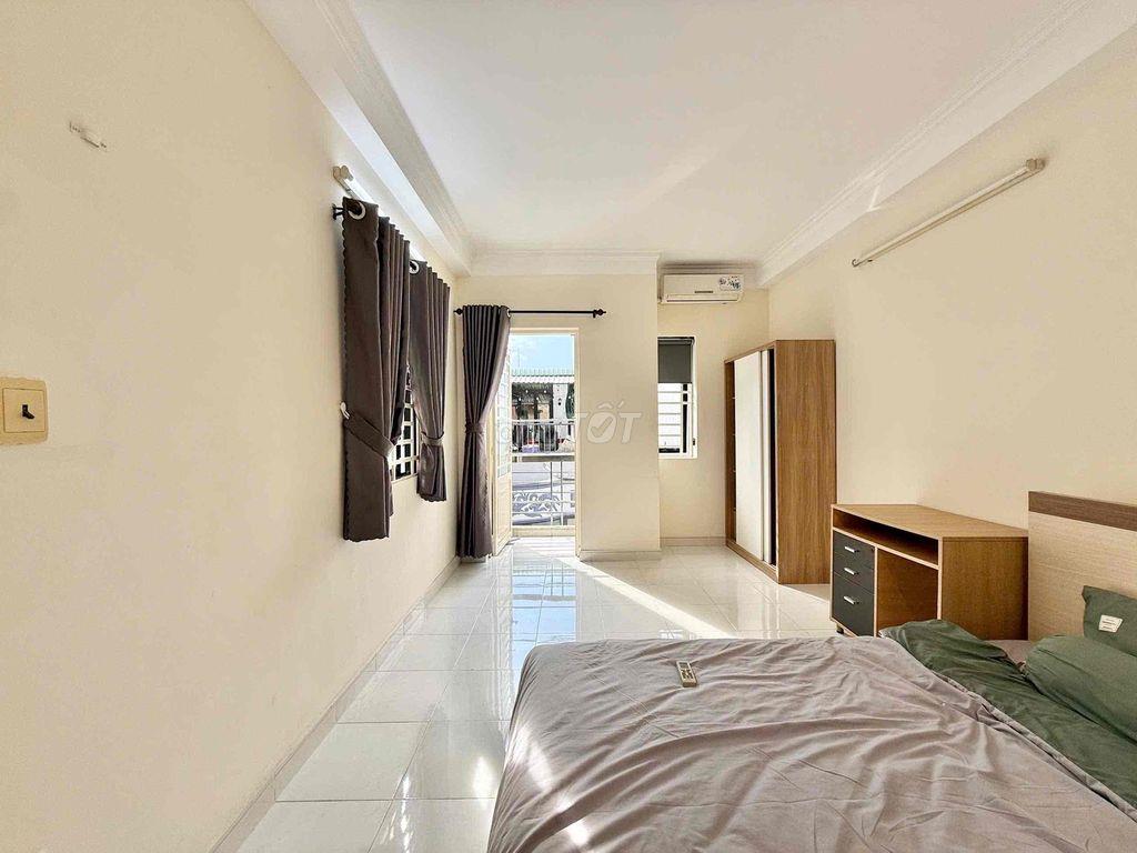 🐝 Căn Hộ Ban Công Tách Bếp-Full Nội Thất📍Gần Nguyễn Văn Trỗi