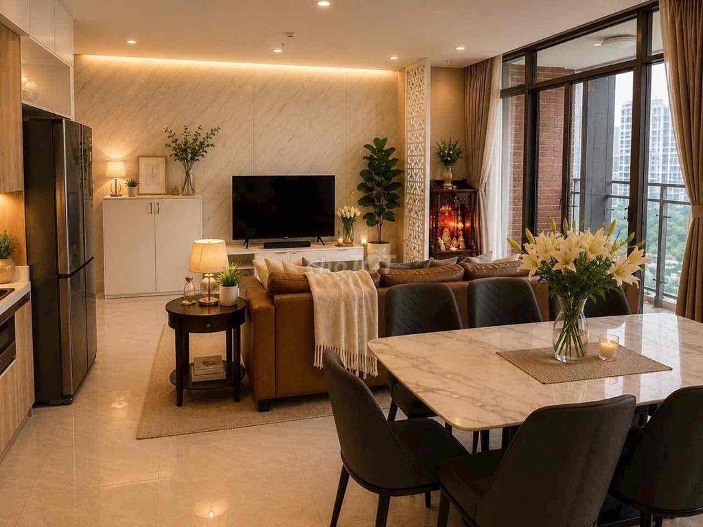 🏡 CHÍNH CHỦ CHO THUÊ – PARK 7 VINHOMES CENTRAL PARK  ✨ 2PN+ (có thể bố