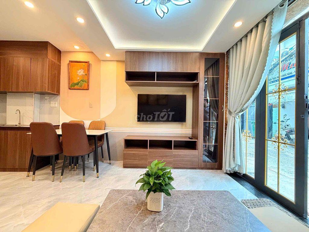 2 Căn Đôi Nơ Trang Long 7.3x7,29 CN 53,1 HXH Nơ Trang Long Hẻm Thông 8