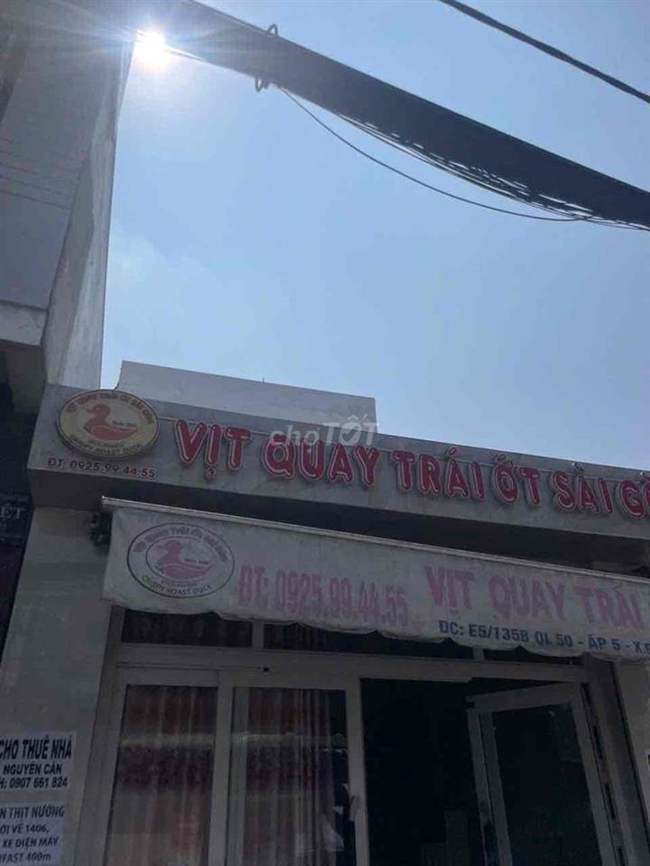Chính Chủ Cho Thuê Nhà MT QL 50 Gần Nguyễn Văn Linh Giá 12tr 3pn 3wc