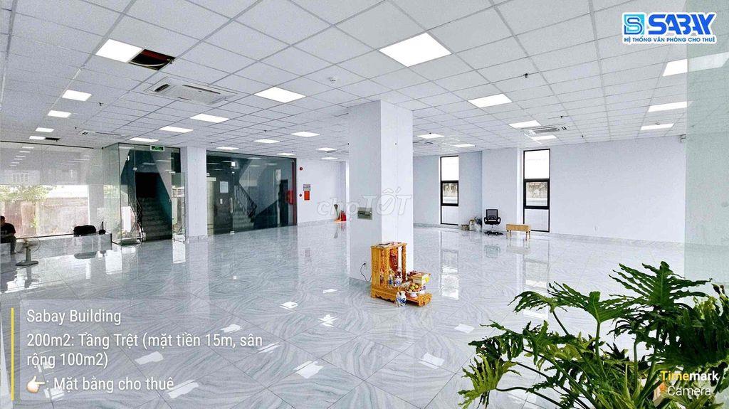 Chính Chủ Cho Thuê MB K/D 15x20 Có Hầm Trên 50p CHDV Giá 36tr Ạ C2