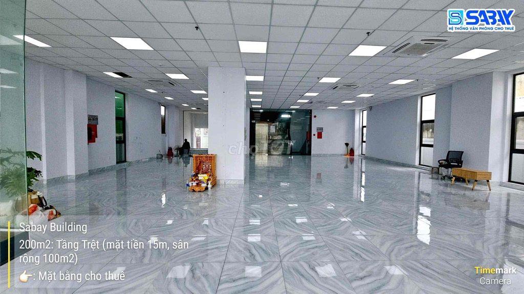 Chính Chủ Cho Thuê MB K/D 15x20 Có Hầm Trên 50p CHDV Giá 36tr Ạ C2