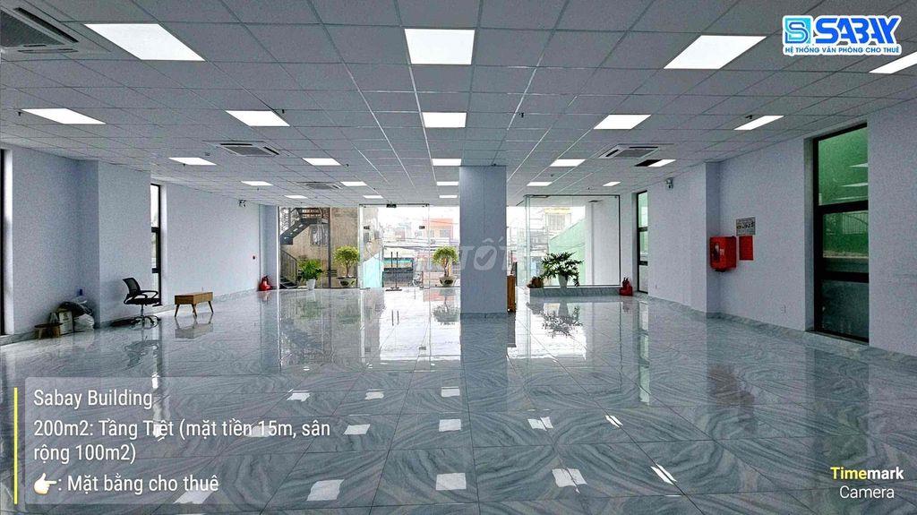 Chính Chủ Cho Thuê MB K/D 15x20 Có Hầm Trên 50p CHDV Giá 36tr Ạ C2