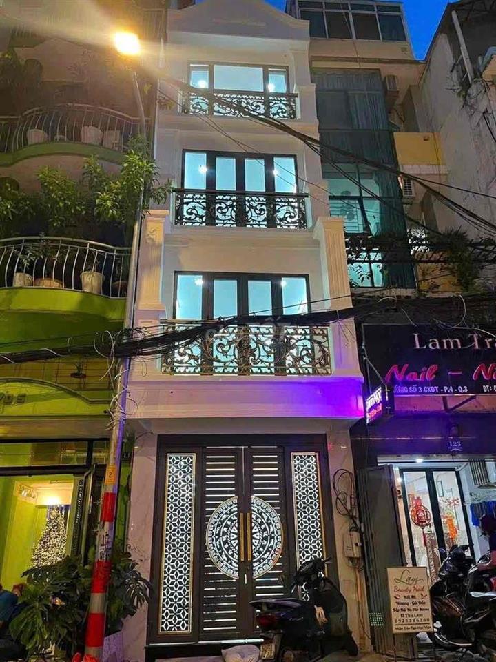 121 Đường số 3, Cư Xá Đô Thành, Quận 3 Diện tích: 3 x 11m Kết cấu: trệ