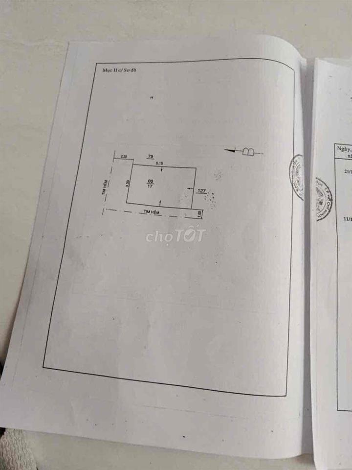 687/59/20 lạc long quân p10 tân bình ( 3,3x6) trệt 2 lầu, 2 pn ,3 wc .