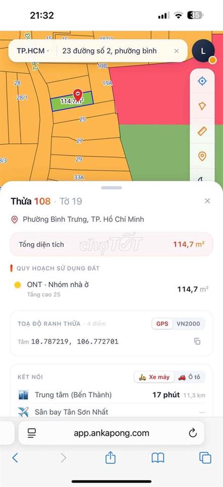 Hoa Hồng 1% cho mg Cần bán nhà cấp 4, đường số 2, p. Bình Trưng, có