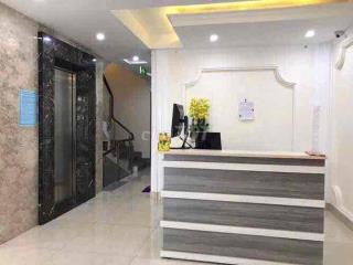 CHO THUÊ CĂN HỘ Trung sơn  DT  6x20, 1 hầm, 5 lầu, 20 PN có thẩm duyệt