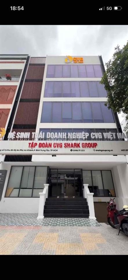 Chính Chủ Cho Thuê Sàn VP 162m Giá 45tr Ful NT Có Hầm Q.2 An Khánh Ạ