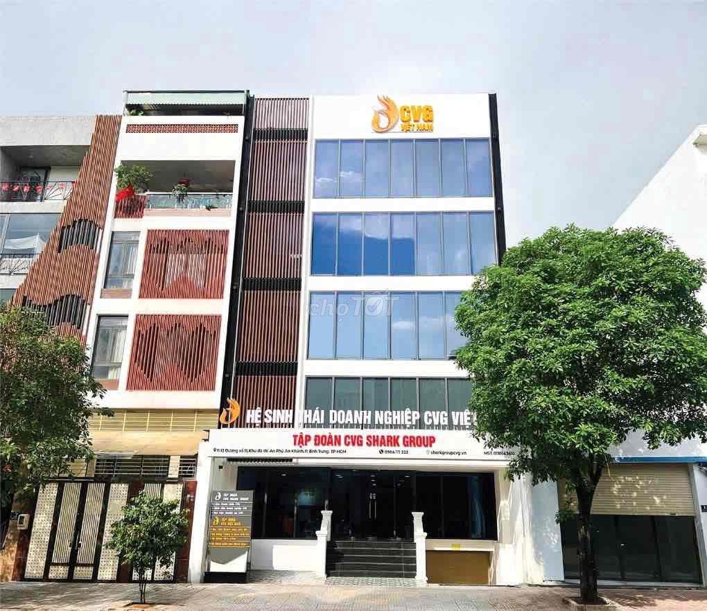 Chính Chủ Cho Thuê VP Cao Cấp Gần Trần Não 162m Ful NT Hầm TM 40tr