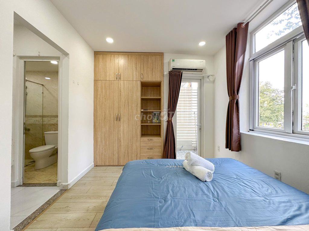 CĂN HỘ 1PN TÁCH BẾP BAN CÔNG VIEW BỜ KÈ THOÁNG MÁT