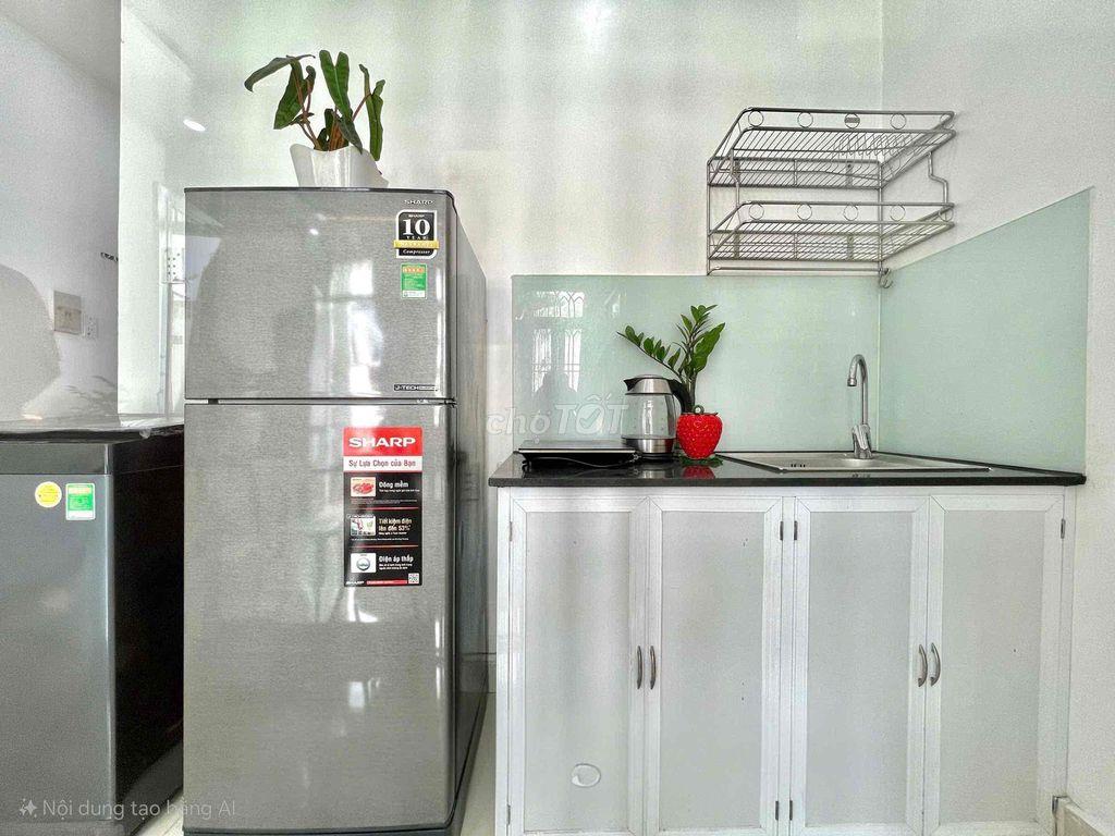 CĂN HỘ 1PN TÁCH BẾP BAN CÔNG, Ô TÔ TẬN CỬA