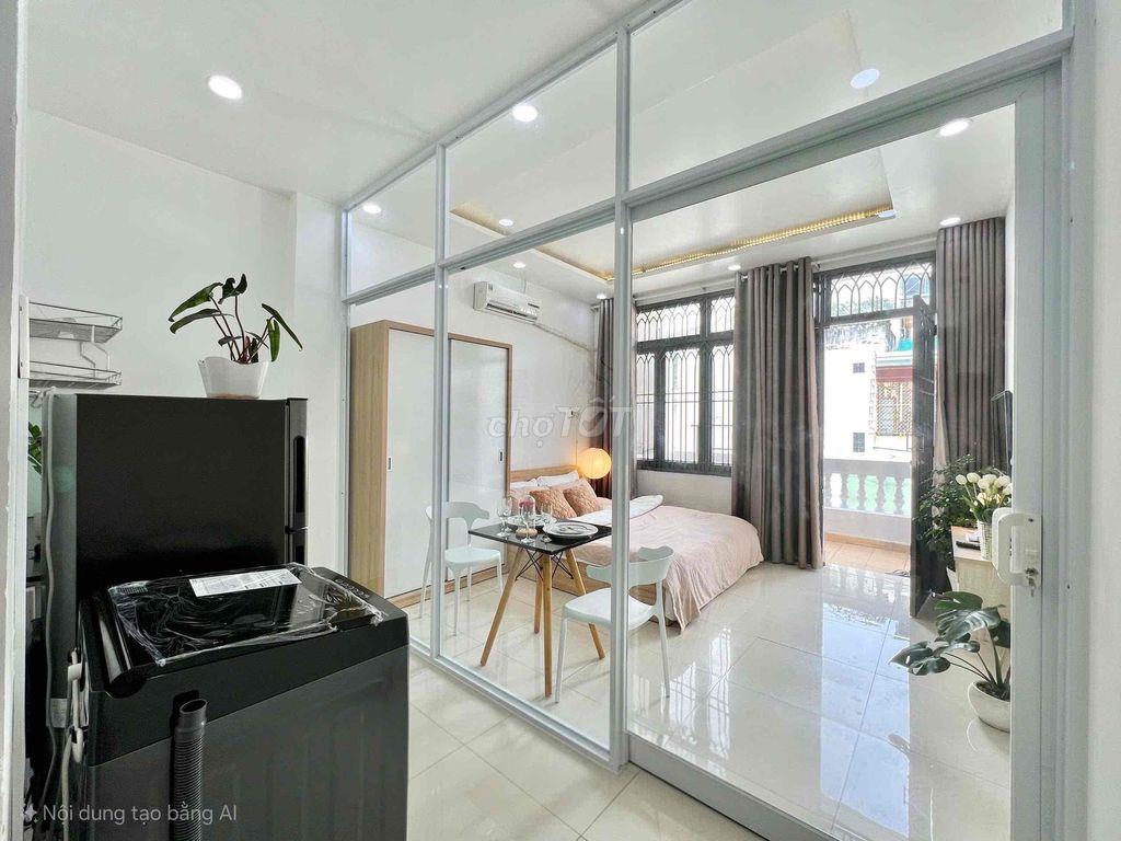 CĂN HỘ 1PN TÁCH BẾP BAN CÔNG, Ô TÔ TẬN CỬA