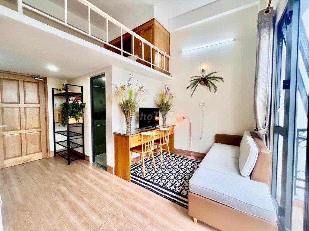 CHO THUÊ CĂN HỘ DỊCH VỤ FULL NỘI THẤT (NGAY CÔNG VIÊN LÊ THỊ RIÊNG)