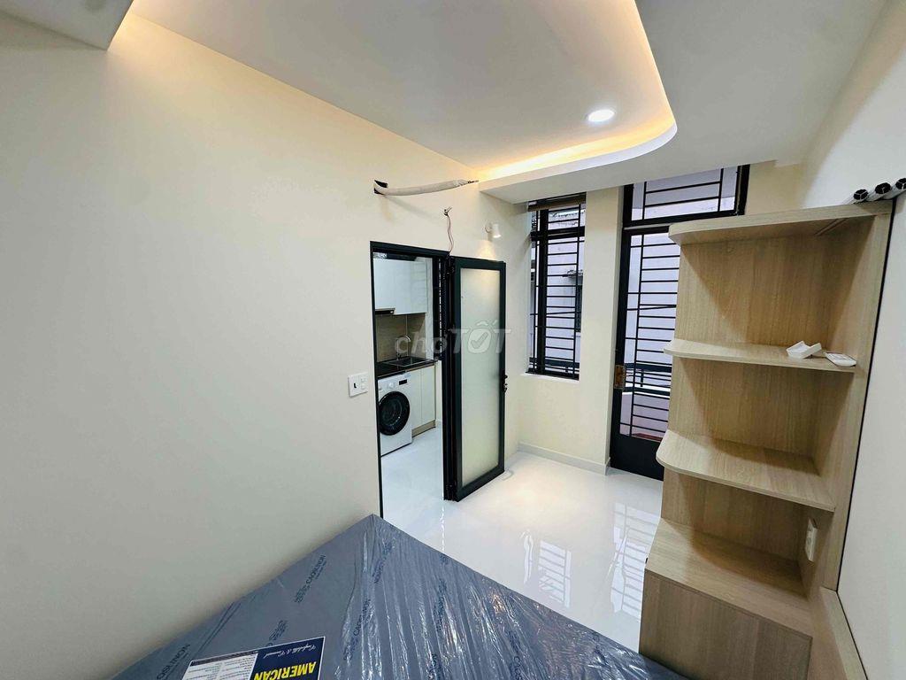 👌CĂN 1 phòng ngủ new👌 ĐÀO DUY ANH BALCON cửa sổ FULL NỘI THẤT CAO CẤP🔥