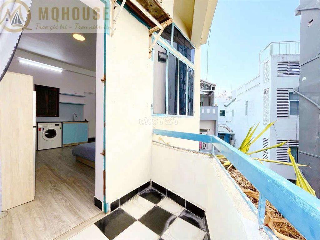 Studio bancol thoáng✨️full nt✨️máy giặt riêng✨️gần chợ Bà Chiểu, Q.BT