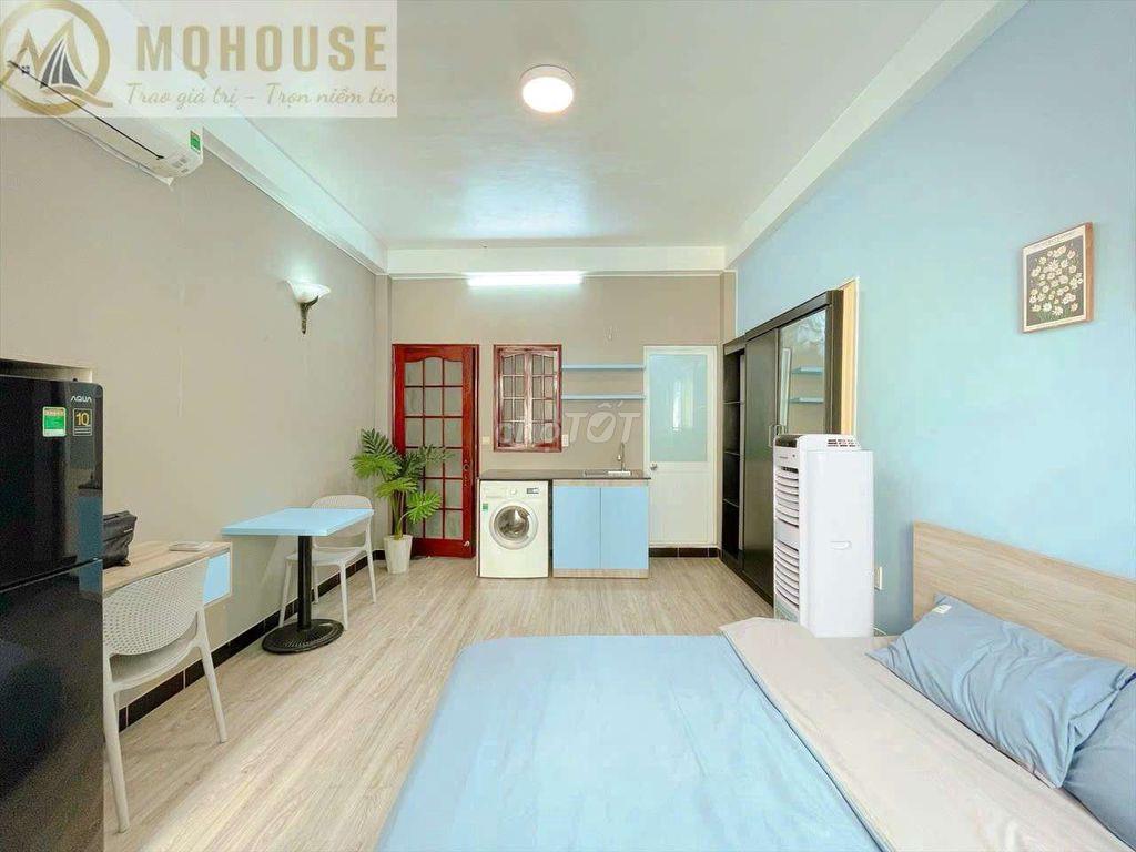 Studio bancol thoáng✨️full nt✨️máy giặt riêng✨️gần chợ Bà Chiểu, Q.BT
