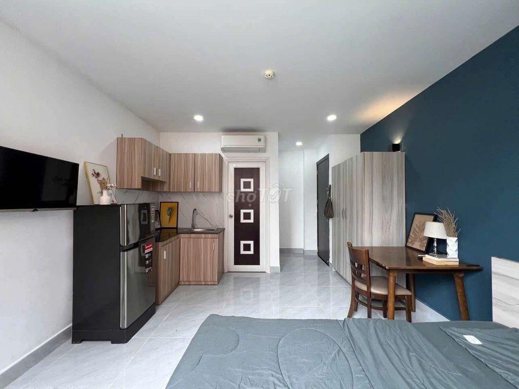 Cho thuê CHDV Studio full nt✨️bancol thoáng✨️38m2✨️gần chợ Bà Chiểu,Q.BT