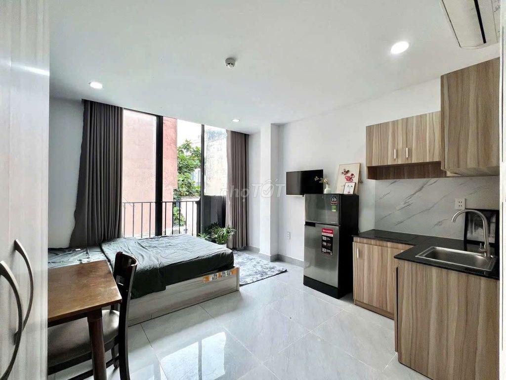 Cho thuê CHDV Studio full nt✨️bancol thoáng✨️38m2✨️gần chợ Bà Chiểu,Q.BT