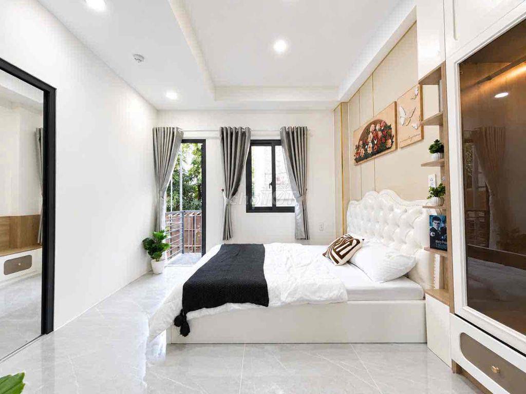 CHDV MỚI 100% - 1 PHÒNG NGỦ FULL NỘI THẤT - NGUYỄN XÍ - NƠ TRĂNG LONG
