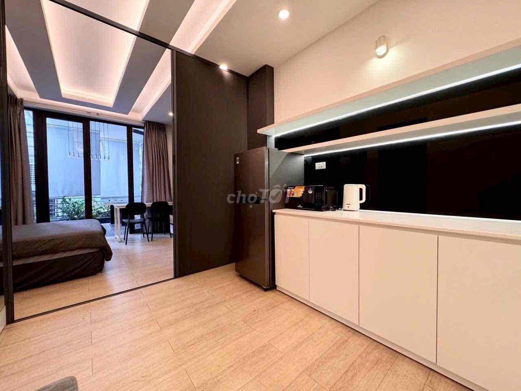Cho Thuê 1pn ban công ngay Chợ Bà Chiểu Cầu Bông Bình Thạnh mới xây