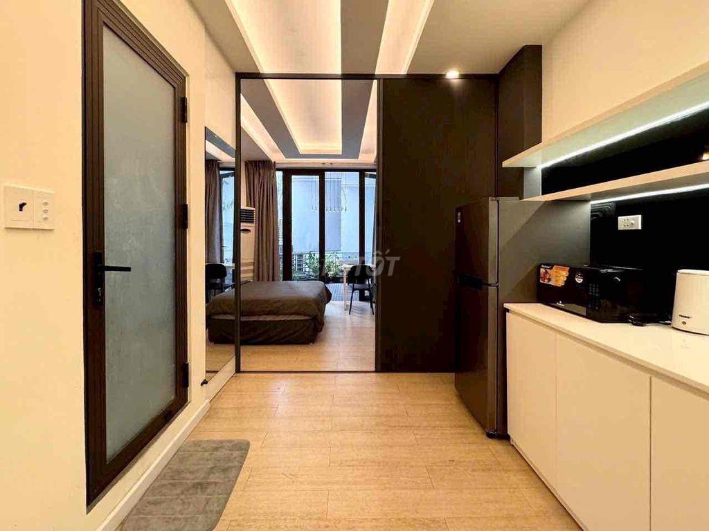 Cho Thuê 1pn ban công ngay Chợ Bà Chiểu Cầu Bông Bình Thạnh mới xây
