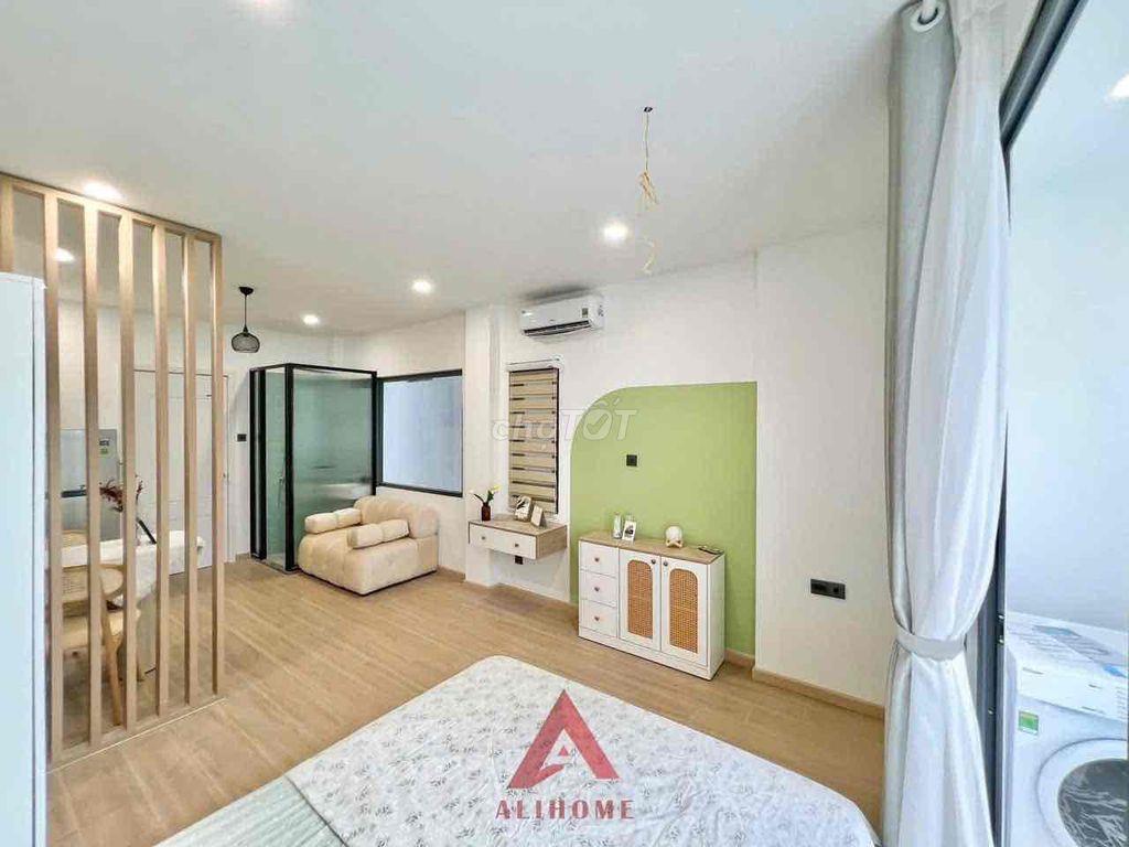 Studio Bancol Full Nội Thất Máy Giặt Riêng Ngay Ngã Tư Hàng Xanh