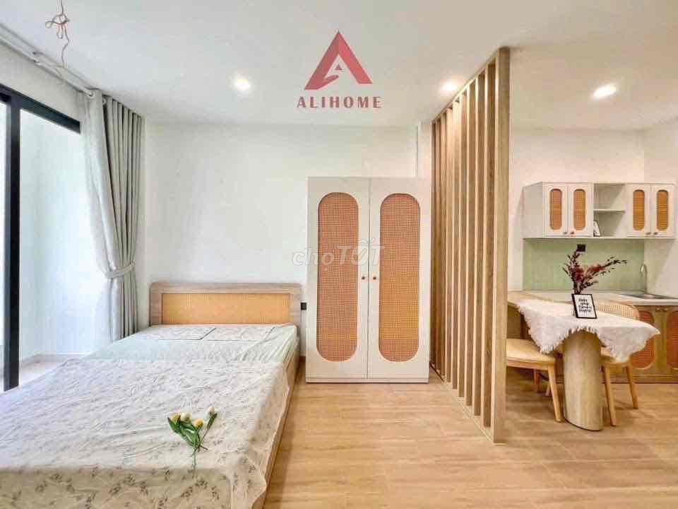 Studio Bancol Full Nội Thất Máy Giặt Riêng Ngay Ngã Tư Hàng Xanh