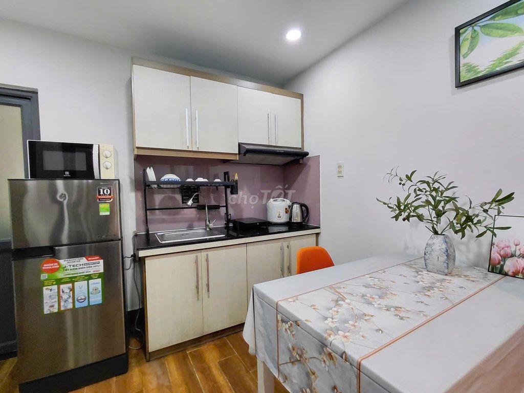 Chung Cư mini thang máy, 1PN tách bếp Nguyễn Gia Trí, Bình Thạnh