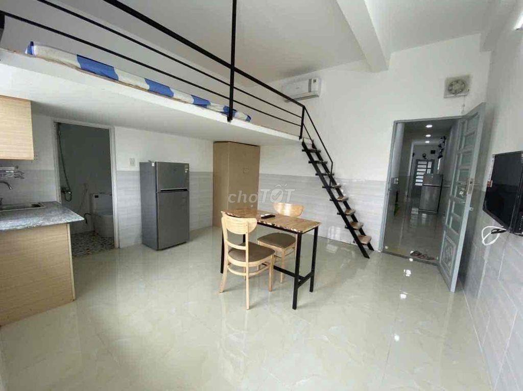 PHÒNG CÓ GÁC RỘNG 25m2 NGAY NGÃ TƯ BẢY HIỀN