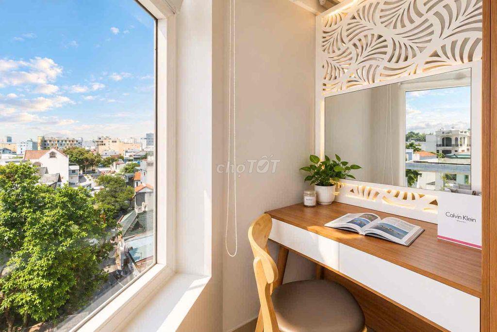 TRỐNG LẠI CĂN STUDIO CỬA SỔ TRỜI GẦN SÂN BAY
