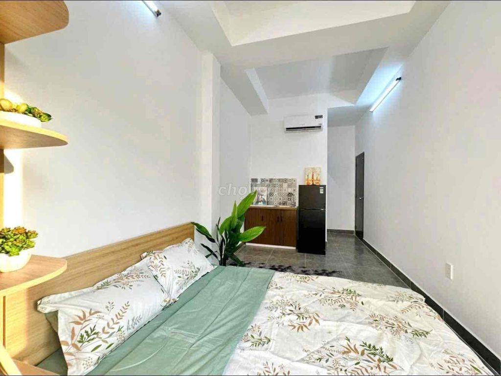 CĂN HỘ STUDIO BAN CÔNG FULL NỘI THẤT HẺM Ô TÔ