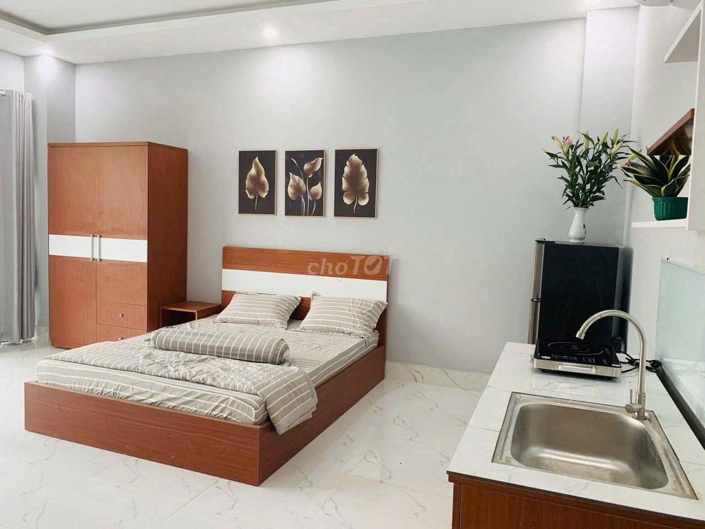 Căn hộ 40m² full nội thất, gần ĐH Văn Lang, chỉ 7 triệu/tháng