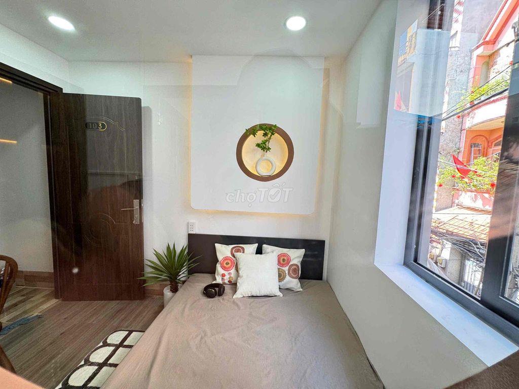 Căn Hộ 1pN cửa Sổ - Ban Công _ Thoáng Free Xe ngay Hông Cv LêThị Riêng
