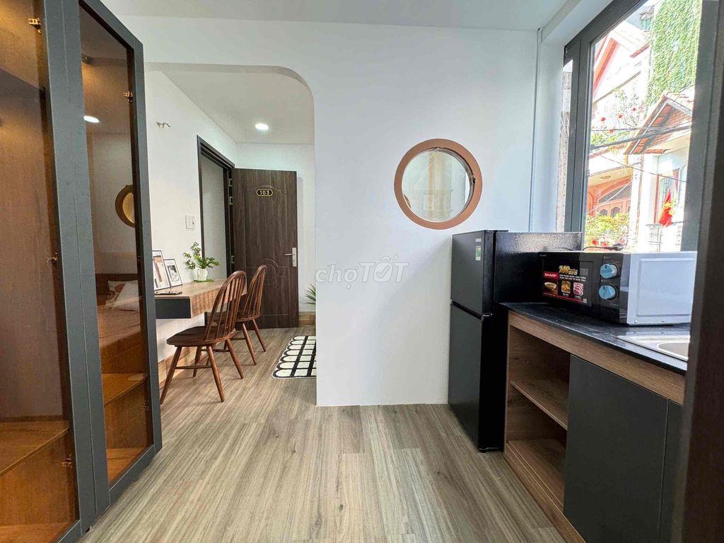Căn Hộ 1pN cửa Sổ - Ban Công _ Thoáng Free Xe ngay Hông Cv LêThị Riêng