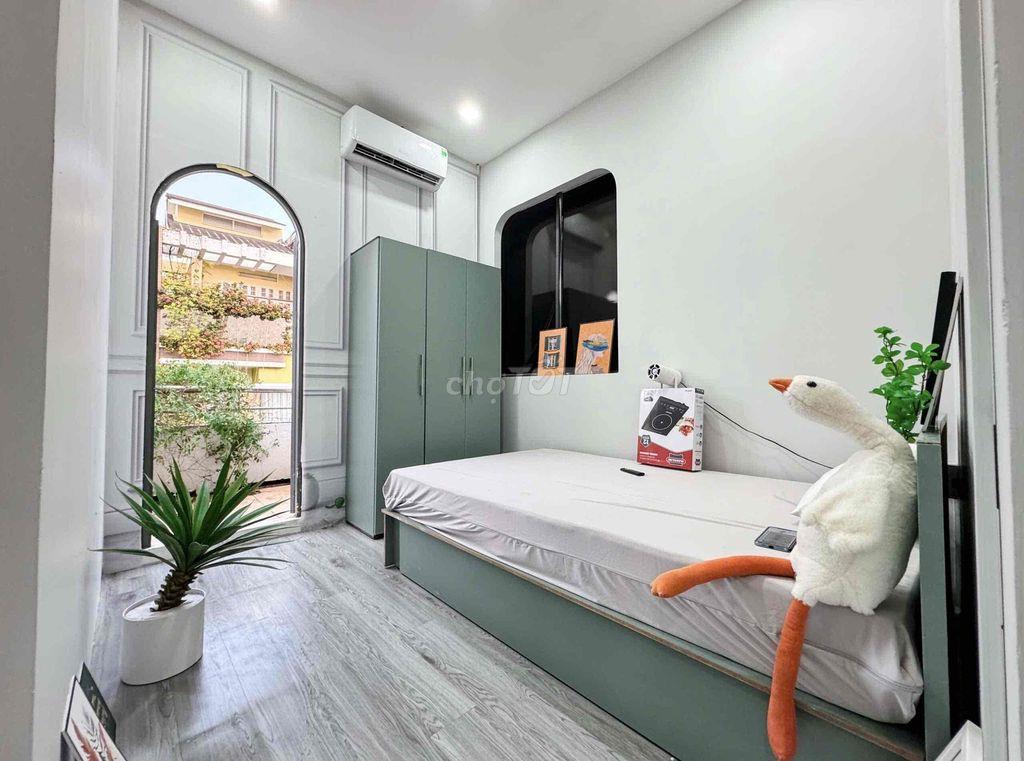 Chi Thuê 2Pn 55m2 Nội Thất Đầy Đủ sẵn , Miễn Phí Xe , gần siêu thị