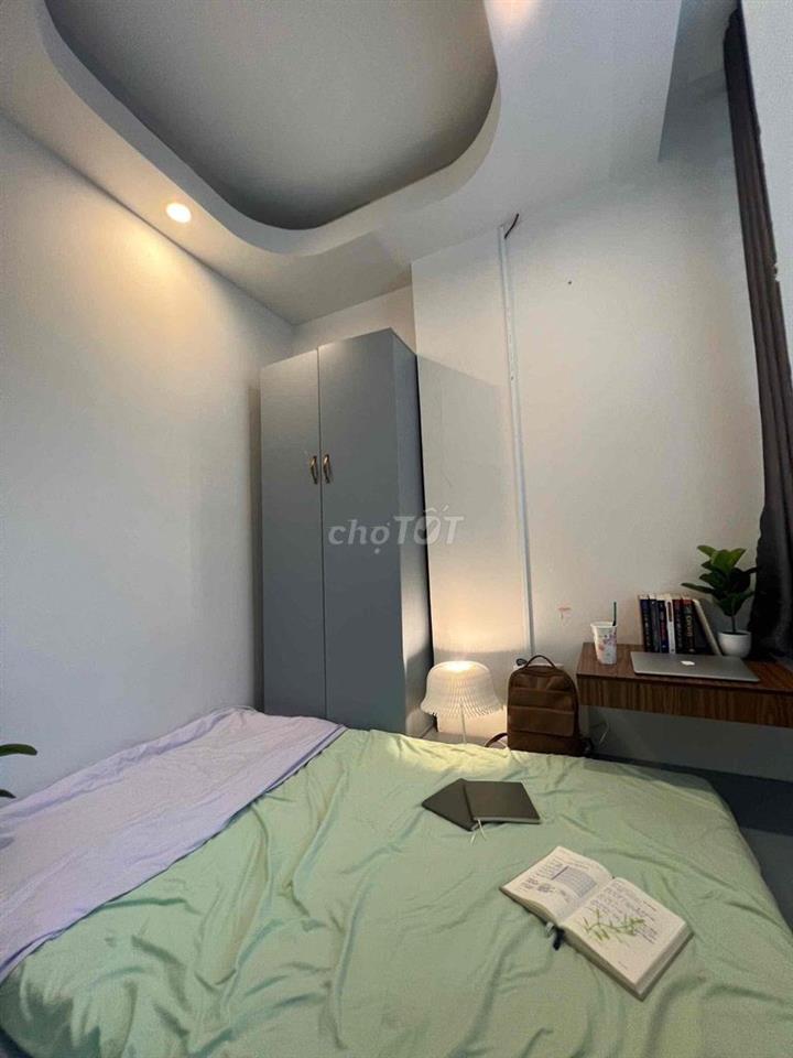 Căn hộ 2pn lầu 1 bancol xinh chill xe hơi tận cửa