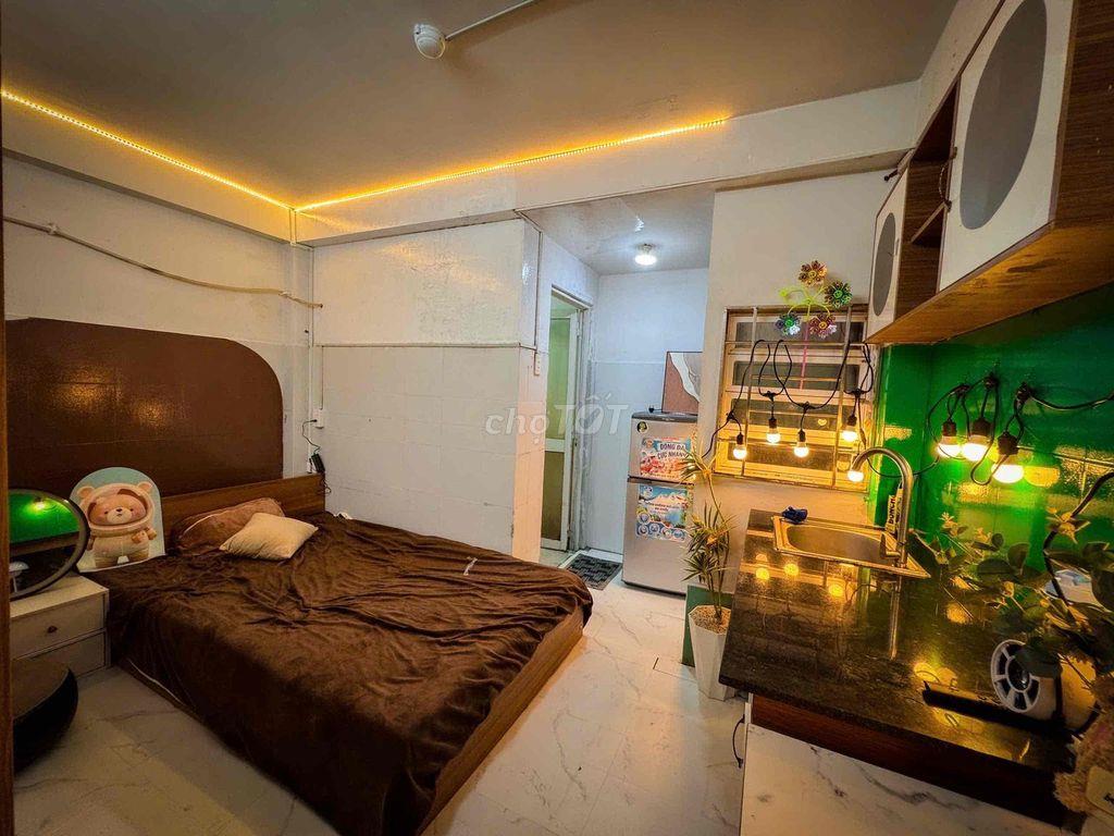 Căn Stu Nội thất đầy đủ , tầng trệt Giờ Giấc Tự Do