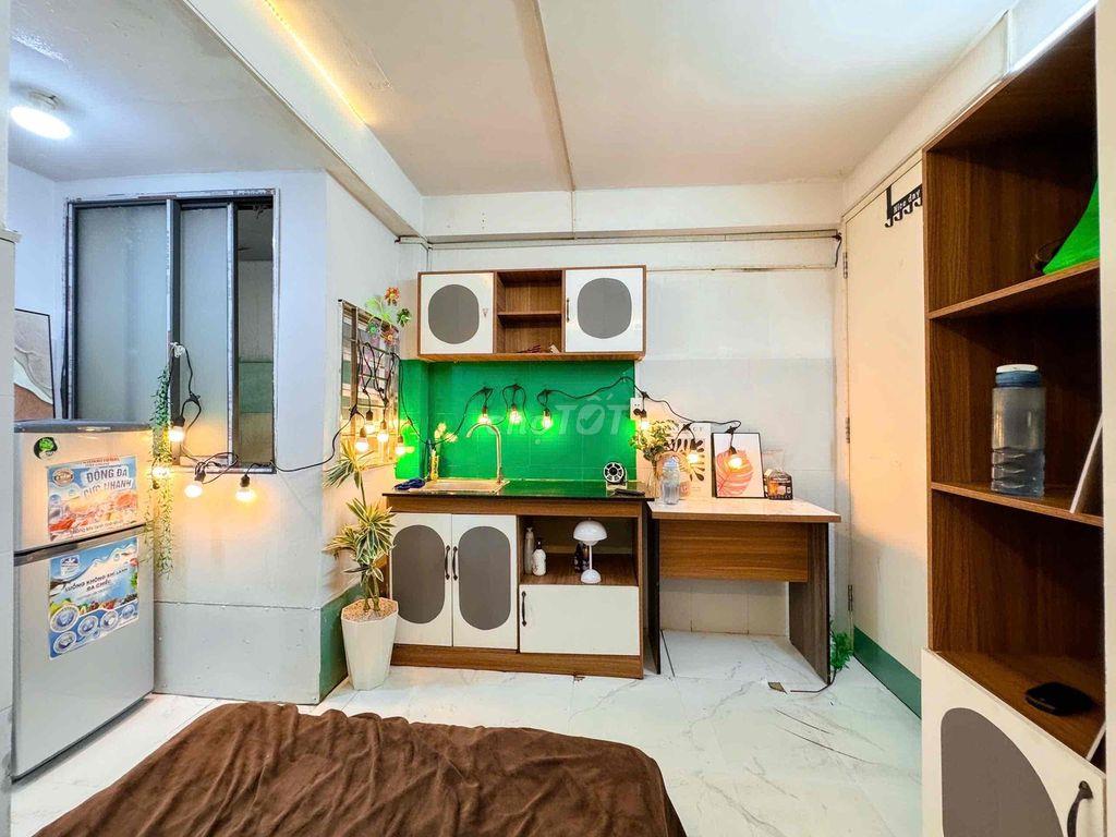 Căn Stu Nội thất đầy đủ , tầng trệt Giờ Giấc Tự Do