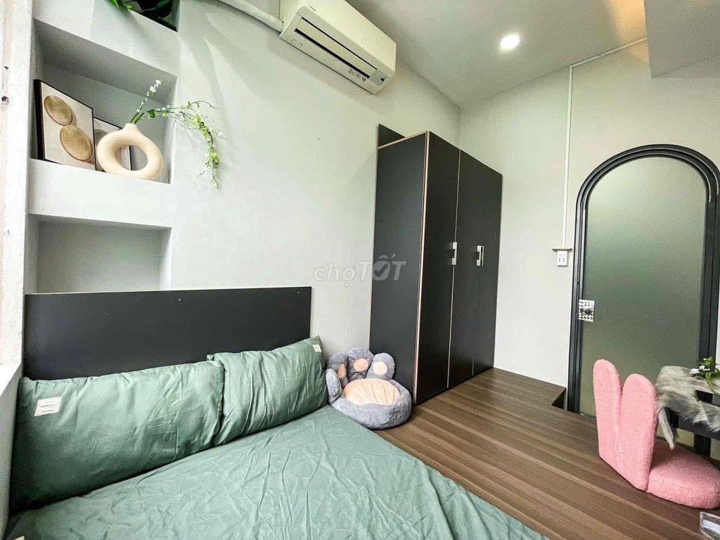 Căn Hộ 2PN 1Wc 1 Phòng Bếp Riêng Full tiện nghi , Máy Giặt Riêng, Lầu