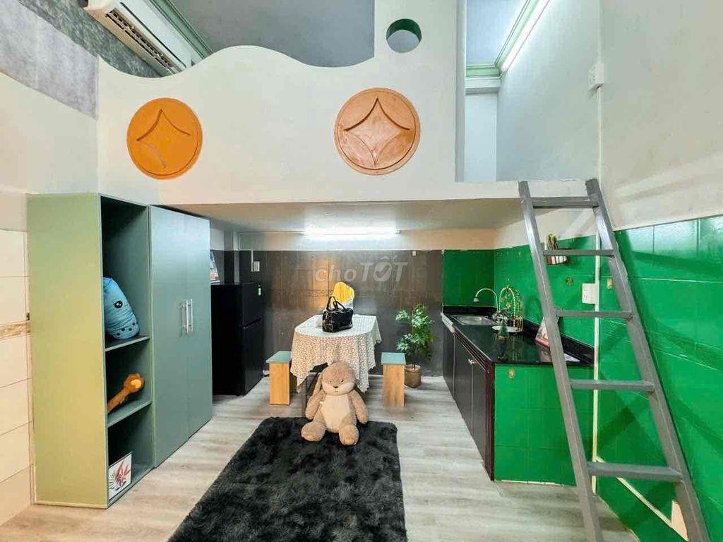 duplex To 35m2 Tầng Trệt Thoáng , Gác Đứng được Cao