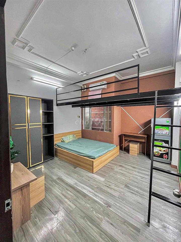 1PN Tách Bếp có Gác Ở được 3-4 bạn Thoáng Rộng