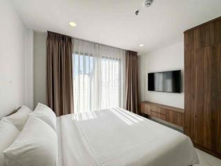 CHO THUÊ CĂN HỘ 1 PN FULL NT NGAY CỔNG KHU VẠN PHÚC CITY KHÔNG GIAN SỐ