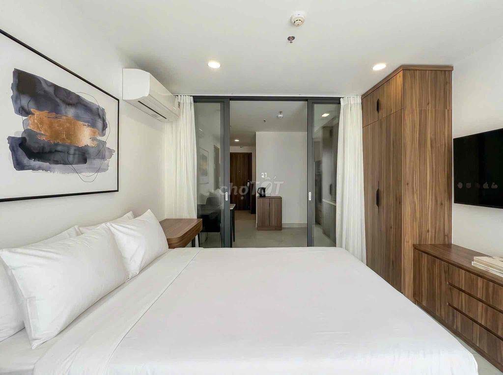 CHO THUÊ CĂN HỘ 1 PN FULL NT NGAY CỔNG KHU VẠN PHÚC CITY KHÔNG GIAN SỐ
