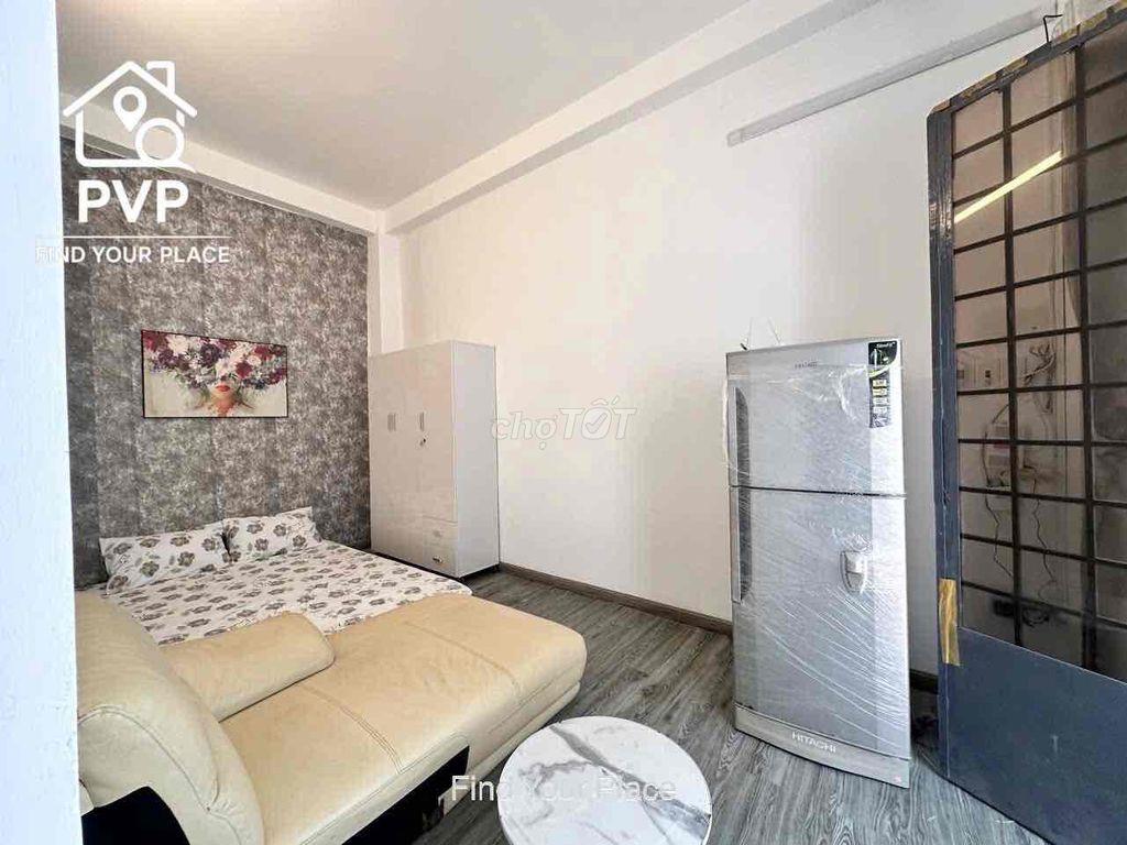 Căn hộ bancol_Full nội thất_gần đh ueh,hoa sen,huflit thoáng mát rộng