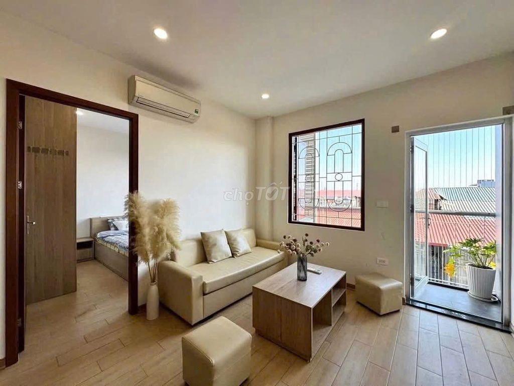 Căn 1PN Ban công Nguyễn Cửu Vân full Nội thất NEW 100% +Máy giặt riêng