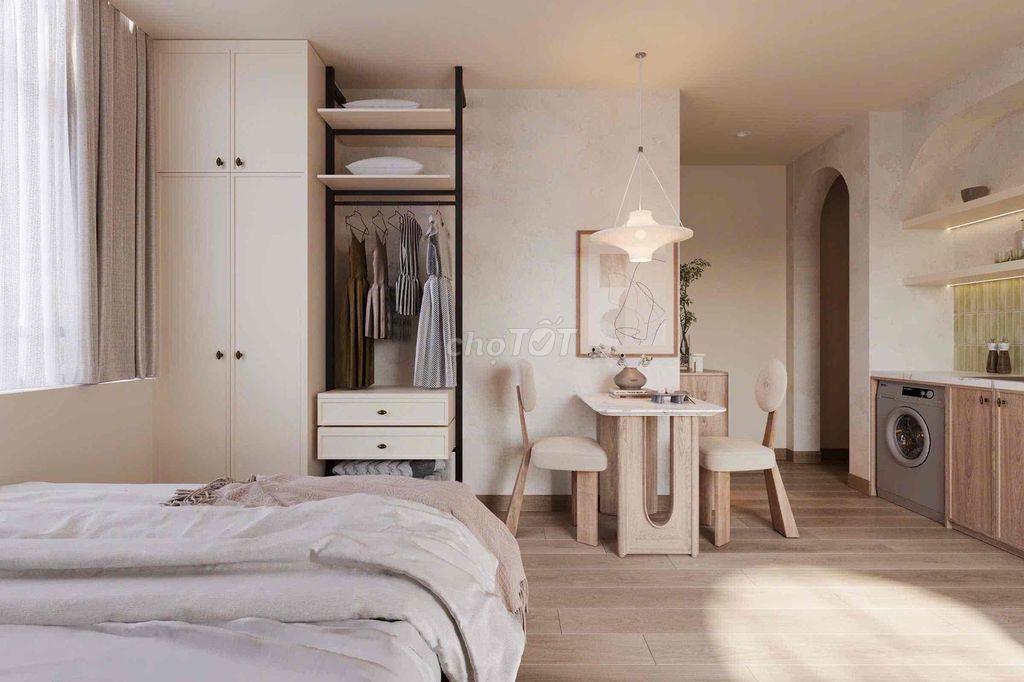 ✨ Studio Cao Cấp Full Nội Thất Nguyễn Cửu Vân – Gần Quận 1, Ban Công