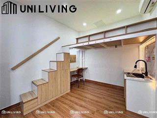 phòng duplex rộng 30m2 ở được 3-4 người full nội thất hiện đại