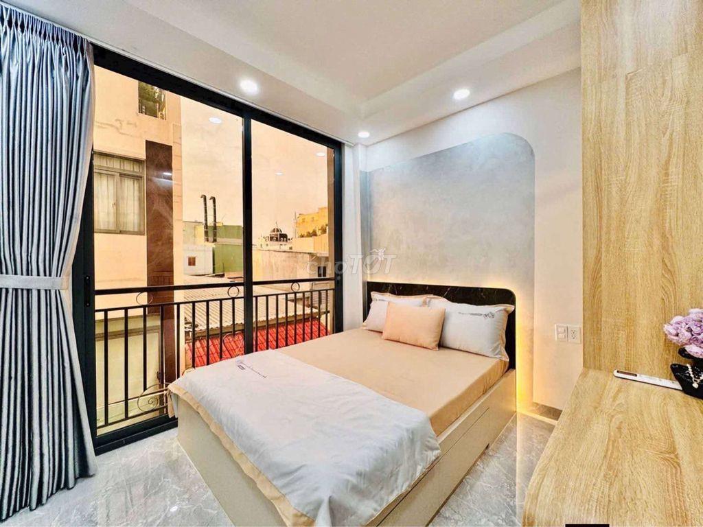 Nhà Bình Thạnh 4 tầng diện tích (3.5x8) ngay Công Viên Tầm Vu