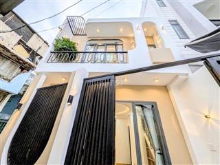 NHÀ MỚI  45m2 - Sát hẻm xe hơi thông Nguyễn Văn Đậu,Bình Thạnh
