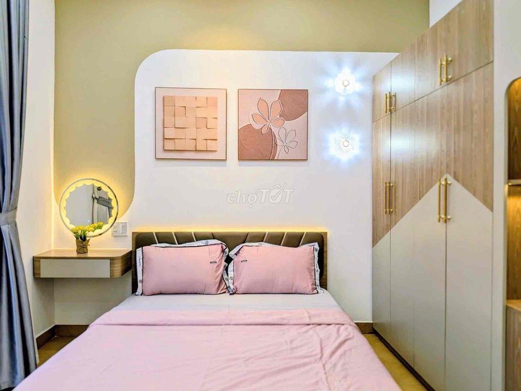 NHÀ MỚI  45m2 - Sát hẻm xe hơi thông Nguyễn Văn Đậu,Bình Thạnh